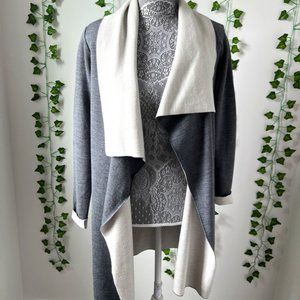 Vince grey long cardigan sweater